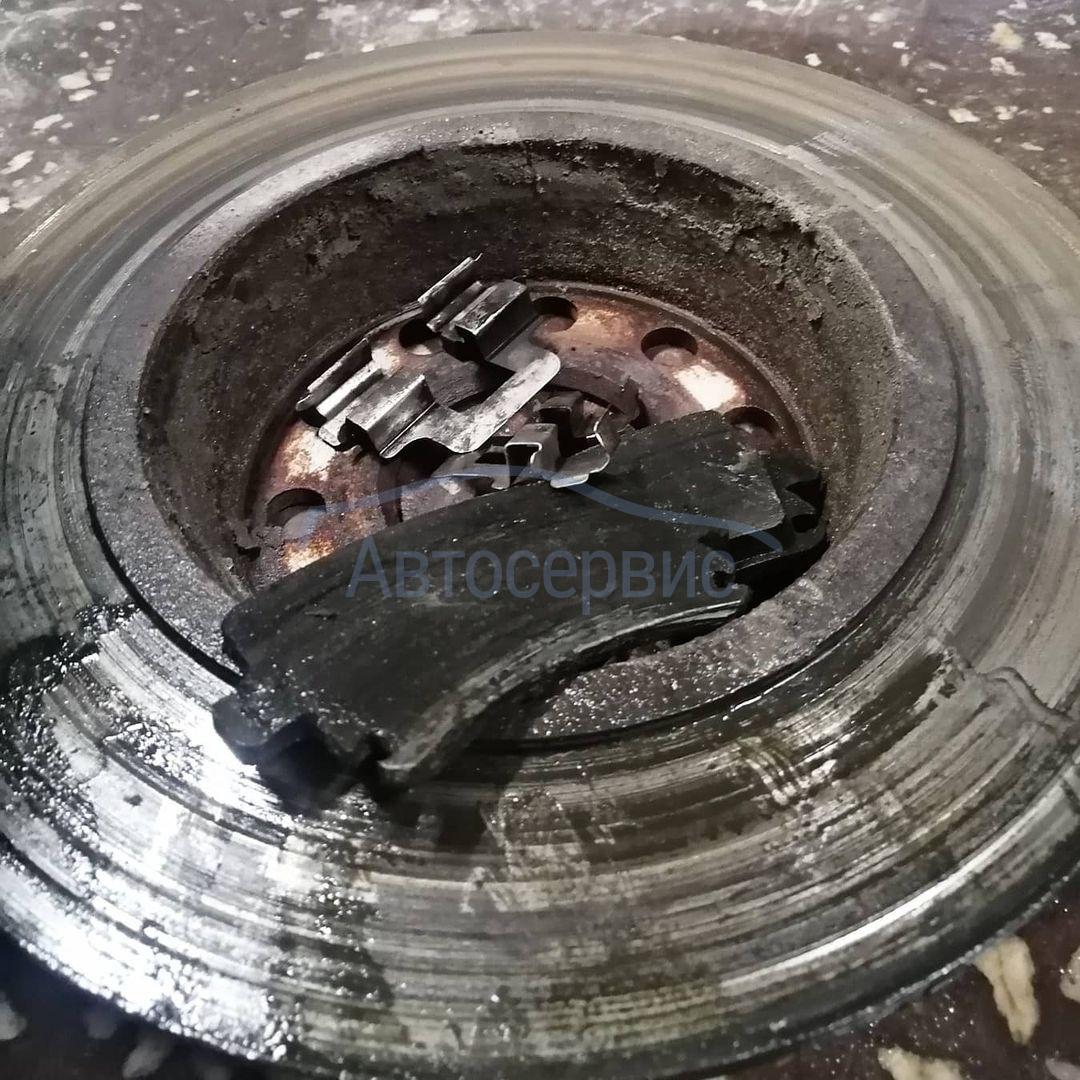 Замена задних тормозных дисков Фольксваген Тигуан в сети надежных ...